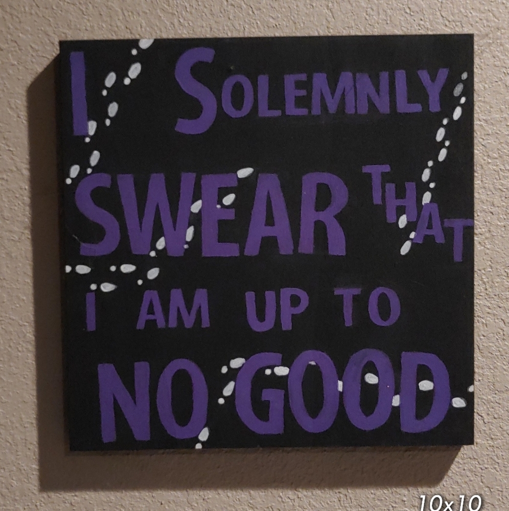 Wall decor with quote